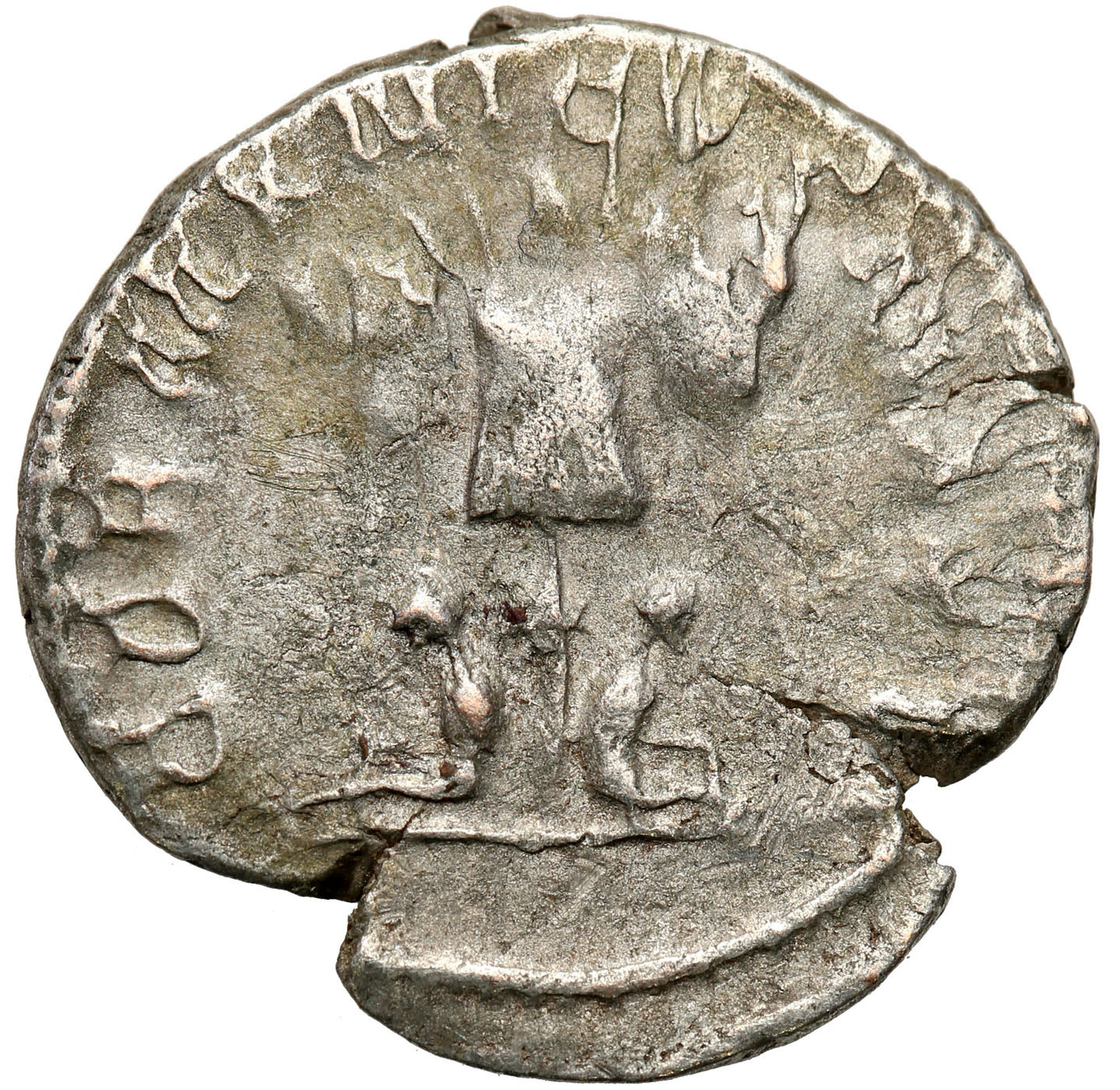 Cesarstwo Rzymskie, Antoninian Bilonowy Gallien  253-268 r. n.e.